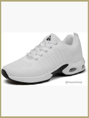 Lightweight Sneakers with Arch Support for Running Walking Tennis Gym